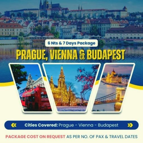Prague, Vienna & Budapest Package From Holiday Boots !!